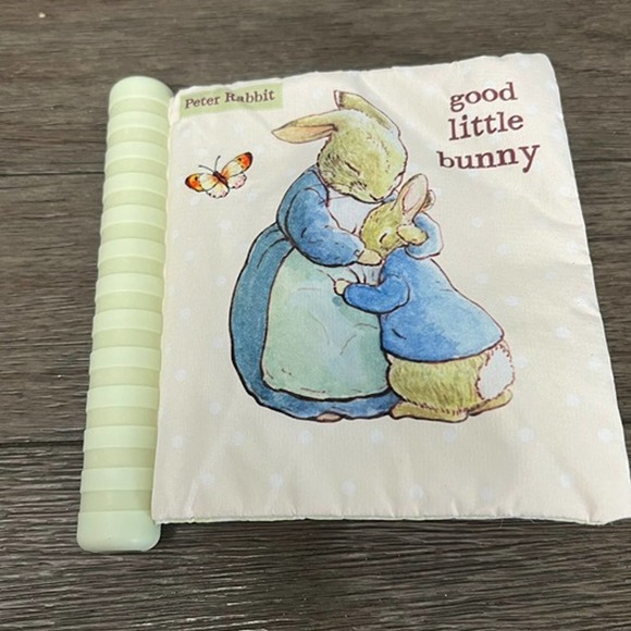 Beatrix Potter Peter Rabbit “Good Little Bunny” Cloth Crinkle Touch‎ & Feel Book - Picture 1 of 3